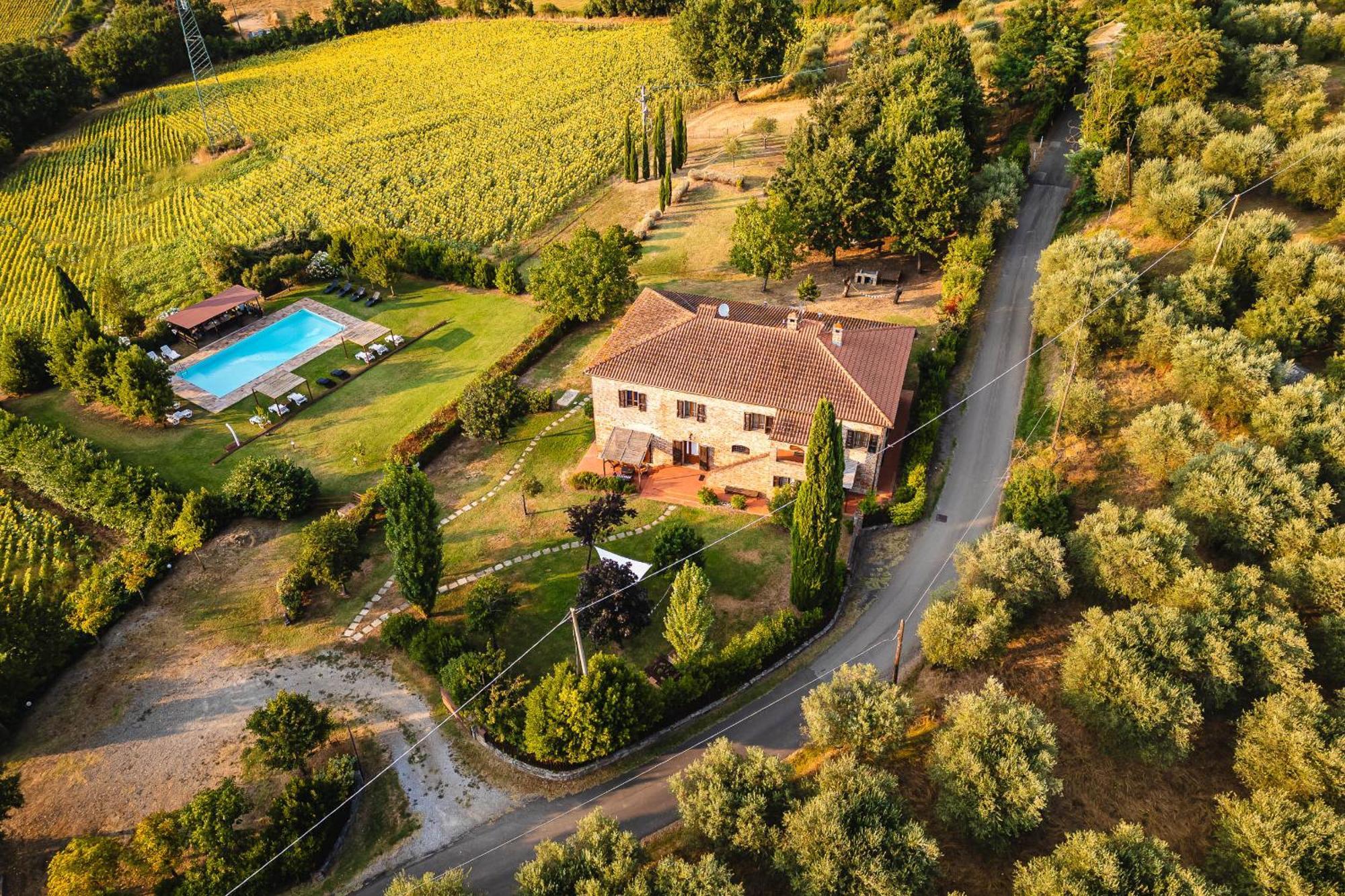 Villa Le Belle Giornate Foiano Della Chiana Extérieur photo